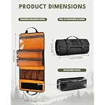 Camping Roll Bag, Hanging Camp Kitchen Organizer with Multi Pockets - Image 6