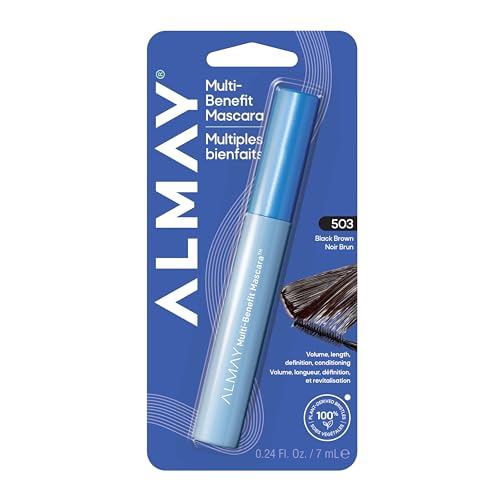 Almay Multi-Benefit Mascara - Volumizing & Lengthening, Hypoallergenic