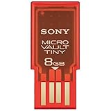 Sony Micro Vault Tiny 8 GB USB 2.0 Flash Drive with Virtual Expander USM8GH/T2
