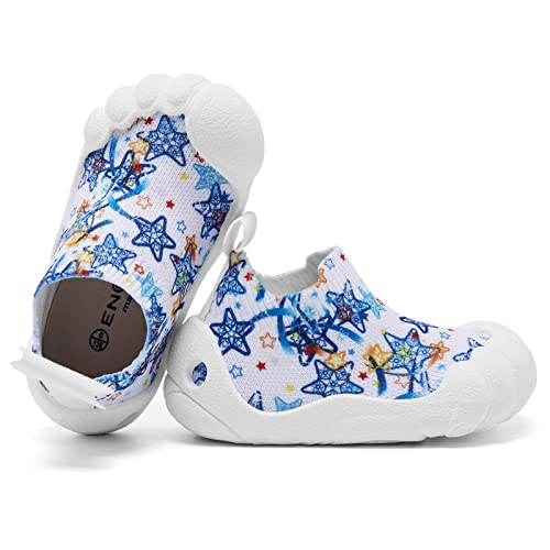 Engtoy Toddler Boys Girls Shoes Baby First Walking Shoes Sock Shoes Kids Five Finger Non-Slip Breathable Lightweight Slippers Size 5 #TOP2