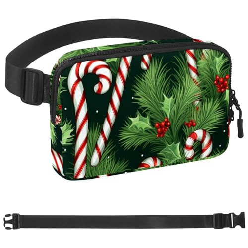 Sac banane de Noël grand format avec sangle réglable pour le voyage