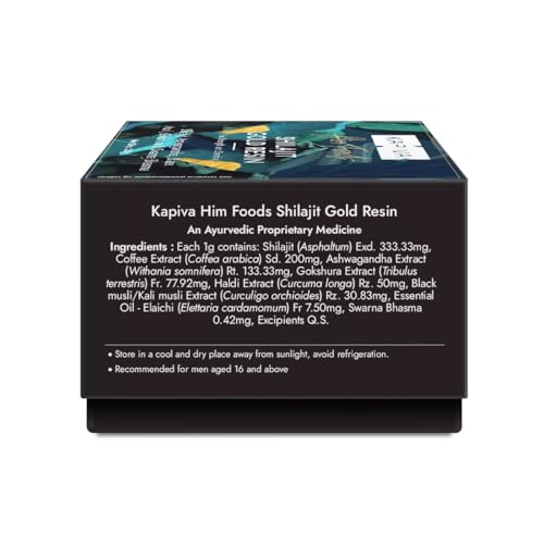 Kapiva Shilajit Gold Resin (24 Carat Gold) — Shilajit Supplements - image 8
