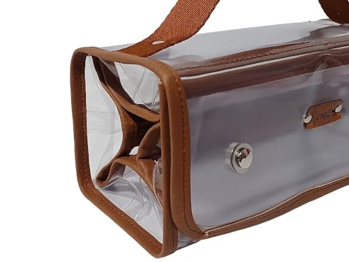 Necessaire Porta Maquiagem Cristal c/4 Divisórias N020G
