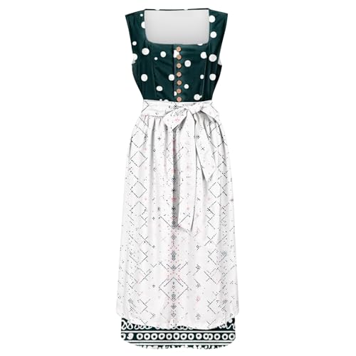 Robe Dirndl fête de la bière pour un mariage thématique ou une soirée folklorique chic