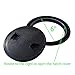 YOQVQOY 2 Pcs Boat Hatch, 6 Inch Marine Access Hatch for Marine Boat Yacht Kayak, Round Non Slip Boat Storage Hatch Lids, Inspection Hatch Deck Plate Hatch with Detachable Cover, Black