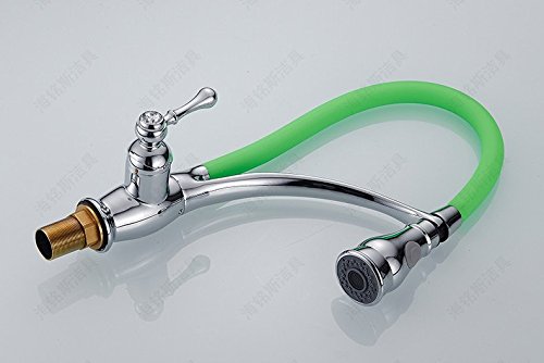 Robinet d'évier de cuisine flexible idéal pour laver les grands plats