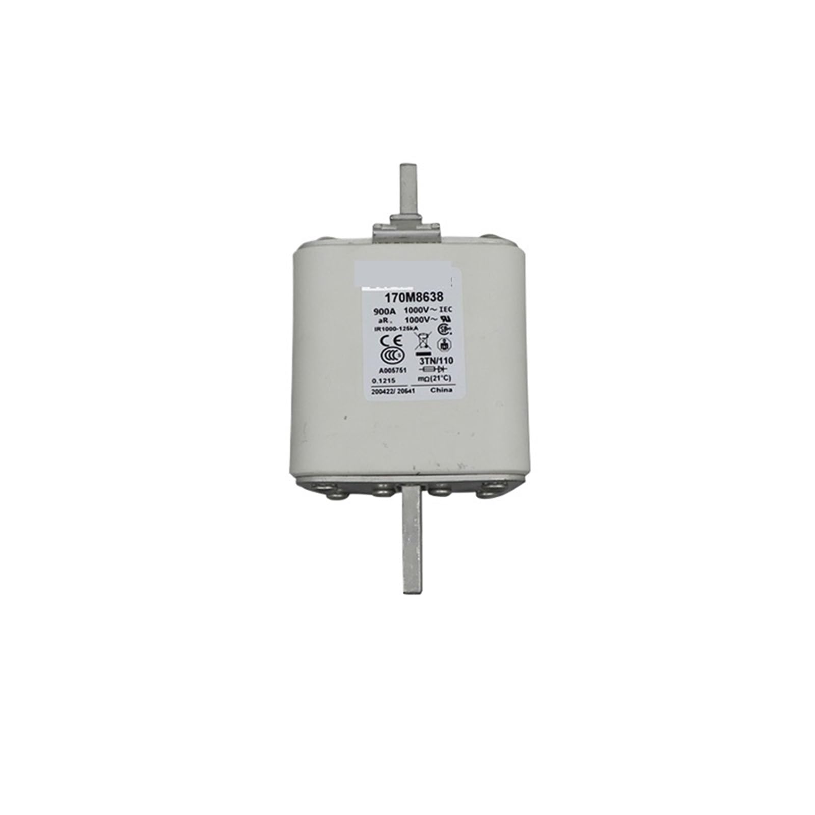 Fusible de bajo voltaje de precisión 170M8638 y 170M8650 3