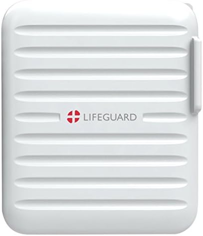 plusLIFEGUARD Dual USB Wall Charger 3.1A with Plus IQ Technology, White