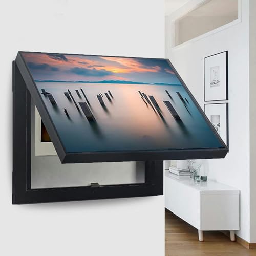 Interrupteur de sécurité électrique créatif caché par un tableau mural
