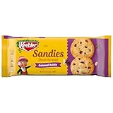 Keebler Sandies Shortbread Oatmeal Raisin Cookies, Pantry Pack, 9.8 oz