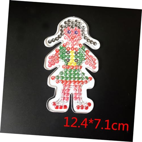 VICASKY 36 Peças pegboard de contas de fusível brinquedo de aprendizagem para crianças brinquedos qu