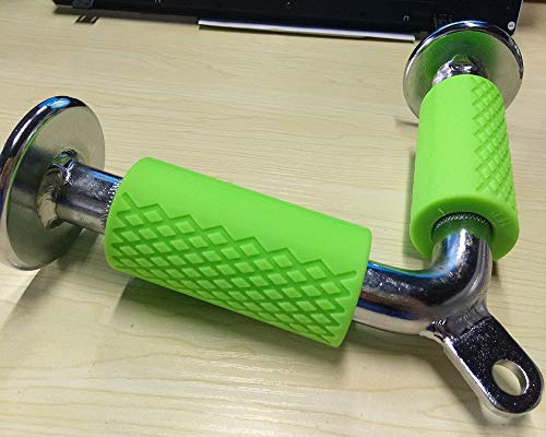 Iadumo Barbell Grips,Weight Grips For Women,Thick Rubber Grips Weightlifting,Dumbbell Grips For Hands,Dumbbell Protector,Thick Grip Training Adapter For Bar Weight Lifting, Barbells, Dumbbells.(Green) #TOP7
