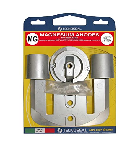 Tecnoseal Anode Kit w/Hardware - Mercury Bravo 1 - Magnesium