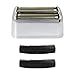 Replacement for Babyliss Pro Foil and Cutter for MetalFX Single Foil and Double Foil Head Shavers FXRF2S FXRF2RG Silver