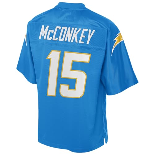 NFL PRO LINE Men's Ladd McConkey Powder Blue Los Angeles Chargers Team Jersey by NFL PRO LINE - Image 3