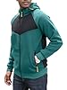 CTU Mens Zipped Hoodies Fleece Hooded Sweatshirt Pullover Hoody Jackets Jumper Tops Casual Zip Up Cardigan Green XXL #2