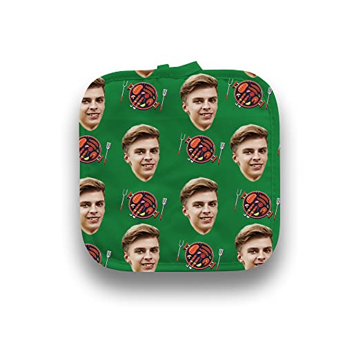 Custom Pot Holders, Oven Heat Insulation and Anti-Scalding Pot Holders, Suitable for Kitchen and Dining Room, Pattern Can Be Customized