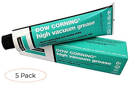 Dow Corning Vacuum Lubricant 5.3oz Tube (Pack 5)