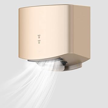Commercial Hand Dryer, 1250W Automatic Induction Hand Dryer with HEPA Filter, Warm/Cold Air Switch, Bathroom Toilet Hand Dryers