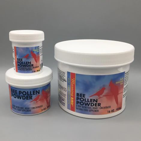 Fab Finches Morning Bird Bee Pollen Powder (3oz / 85g)