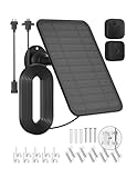 Solar Panel for Blink Outdoor 4Outdoor(3rd Gen) Outdoor 2K+Blink XT2XT3XT Camera,Built-in 5000mAh Battery,IP67 Waterproof,360° Adjustable Mount