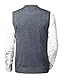 Btmpmcs Herren Pullunder Strickweste Ärmellose Klassische Pullover Weste Freizeit Gestrickte Business West Slim Fit Einfarbig Gentleman Wollweste Herbst Winter