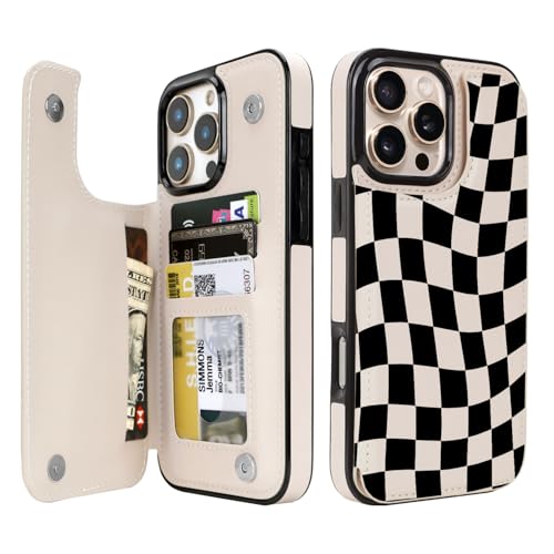 uCOLOR for iPhone 16 Pro Max Wallet Case with Card Holder