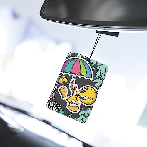 Image of Tweety Bird Sticker Collage Air Freshener 2-Pack