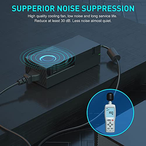 Power Supply For Xbox One, Wegwang Brick Cord Ac Adapter Power Supply For Xbox One, Great Charging Accessory Kit With Cable For Xbox One- A Must-Have For Xbox One- 2021 Version #TOP3