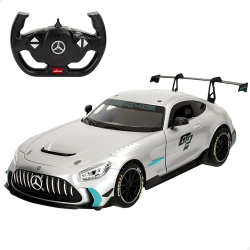 ColorBaby RASTAR Coche RC Mercedes AMG GT2, Escala 1:14, Réplica Oficial, Mando radiocontrol, Puertas abatibles manuales, Detalles fieles, Ideal para coleccionistas, para niños Desde 6 años (41369)