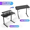 Dripex Scrivania Gaming Ergonomica, 160 x 100 x 75 cm Tavolo da Computer a Forma di L, Scrivania Gaming Grande con cestino per bevande e gancio per le cuffie, Adatto per l'ufficio