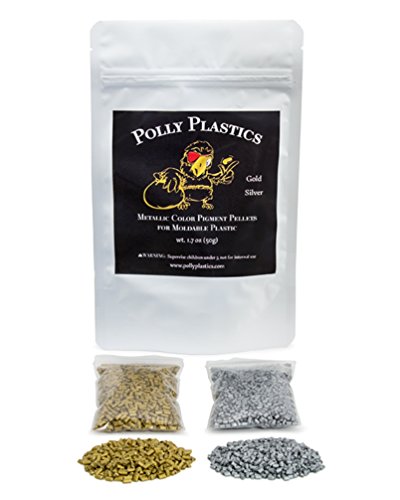 Gold and Silver Kit for Moldable Plastic Pellets
