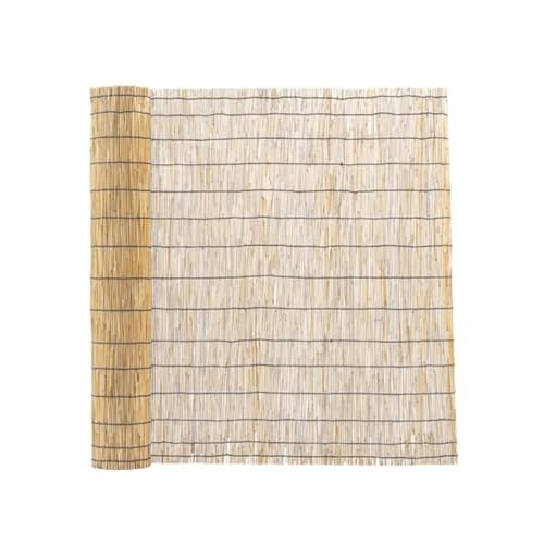 Mininfa Caña de cribado, Natural Pelado Reed Valla como Jardín de Privacidad de la Valla para el Balcón o como Viento y Protección de la Vista (100x400cm)