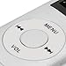 MP3 Player Stylish, Multifunctional Lossless Sound Slim 1.8 Inch LCD Screen Portable MP3 Music Player Voice Recorder HiFi Sound for Kids Hiking Traveling Sports (Silver)