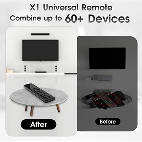 Sofabaton X1 Universal Remote With Hub, One-Touch Activities, Universal Tv Remote With Customizable App, Works With 60+ Devices, Compatible With Alex*A And Goo*Gle Assistan*T, All In One Smart Remote #TOP6
