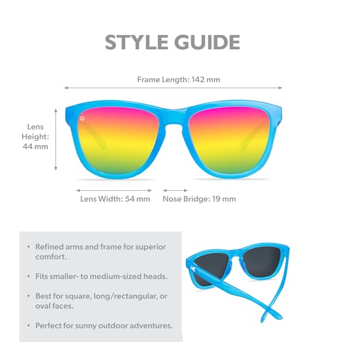 Image of Knockaround Square Polarized Sunglasses for Men & Women - UV400 Protection