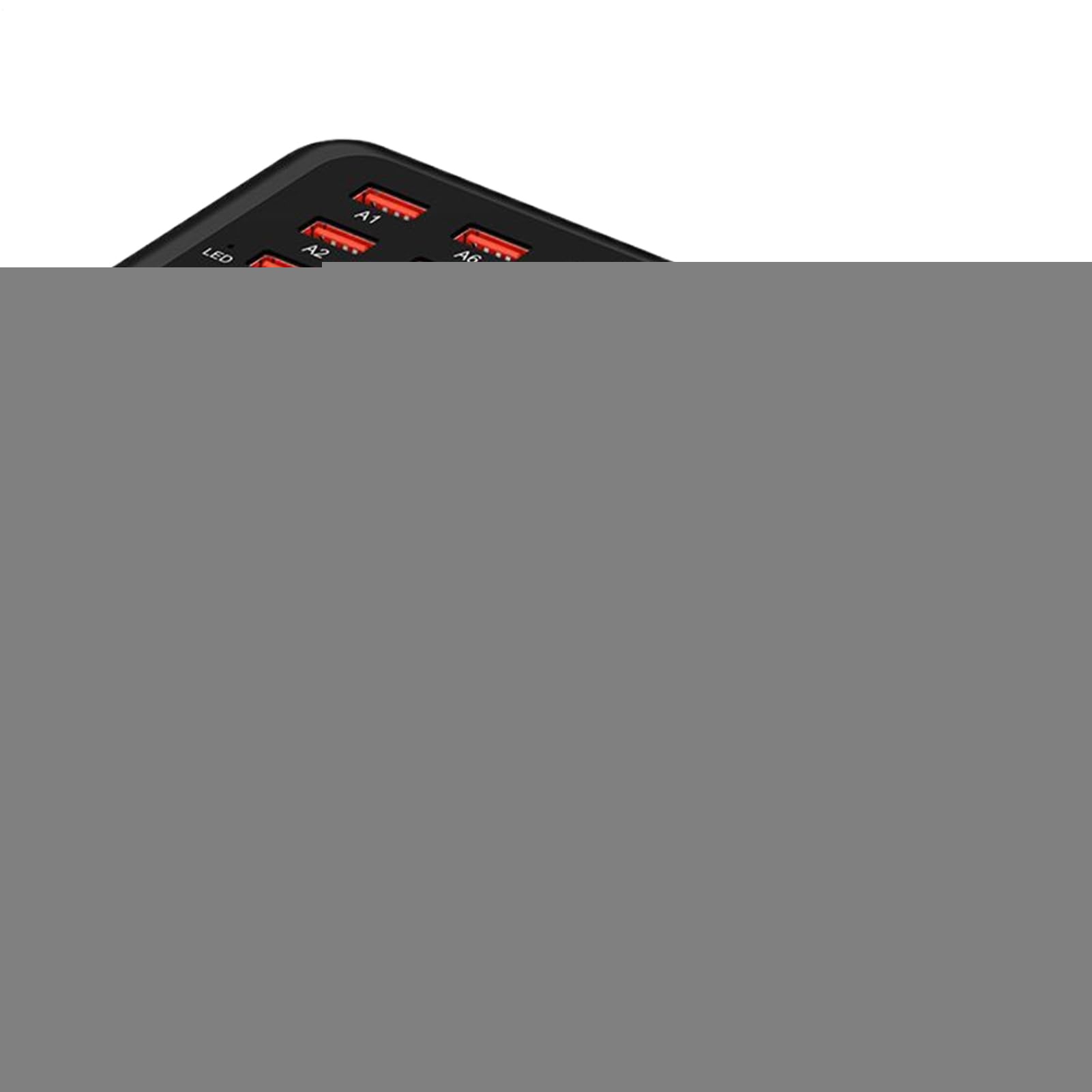 Stazione Di Ricarica USB 15 Porte Ricarica Rapida Portatile | Caricatore USB Per Laptop Con Blocco A Multiple Porte Per Laptop Telefono Tablet Adulti Adolescenti Casa Ufficio Viaggio