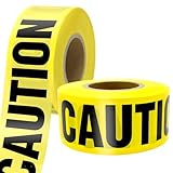 2 Pack Yellow Caution Tape, 3