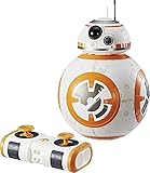 [Acción real] La tecnología de BB-8 permite que el domo ruede y se mueva como en la pantalla.El principio de bola es adecuado para péndulos, puede avanzar en todas las direcciones y ángulos y tiene un centro de gravedad estable