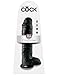 Pipedream King Cock with Balls, Black, 11 Inch