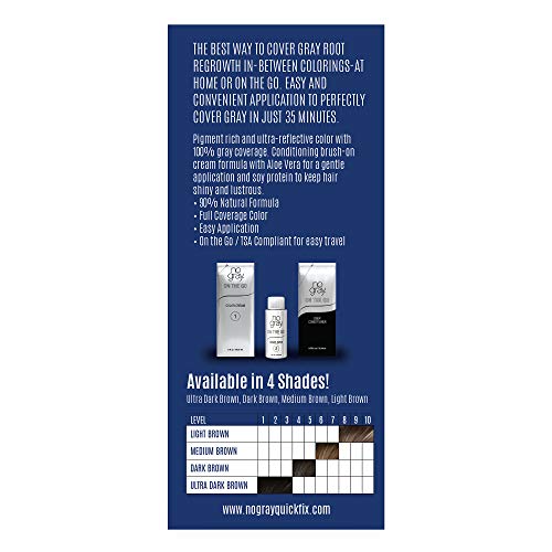 No Gray Permanent Root Touch up Medium Brown miniatura 3