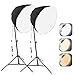 Imagen de Yechiry Kit de Luces de Fotografía Versátil de 85 W con Trípode Confiable