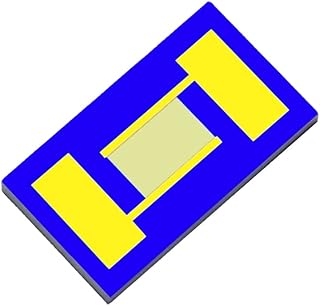 5pcs ten ? M silicon interdigital electrode high precision micro capacitor.Photoelectric detection of MEMS gas biosensor