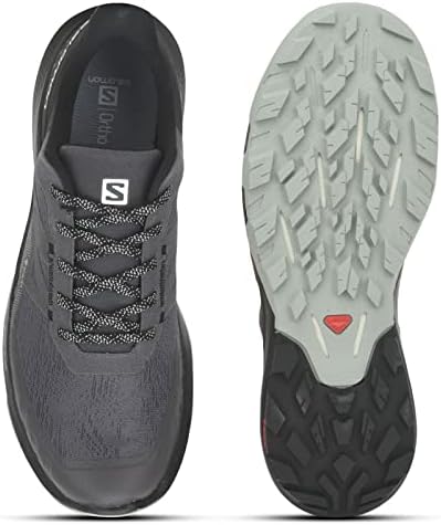 Salomon Men's OUTPULSE Gore-Tex Hiking Shoes for Men, Magnet/Black/Wrought Iron, 12.5 | Image 5