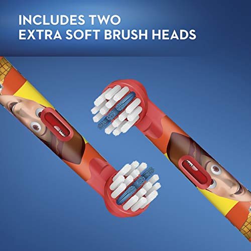 Oral-B Kids Extra Soft Replacement Brush Heads featuring Disney Pixar Toy Story, Ages 3+, 2 count - image 5