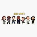 EMC Graphics Nine-Nine!!- Brooklyn 99 Vinyl Waterproof Sticker Decal Car Laptop Wall Window Bumper...