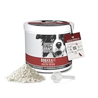 STEINKRAFT ZEOLITH Pulver für Hunde, 250g, 14 μm, Klinoptilolith Anteil hoch, unterstützt Futterverwertung, Knochenaufbau, Fellwechsel