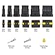 240 Stück Wasserdichte KFZ Kabel Steckverbinder,1/2/3/4/5/6 Pin KFZ Stecker, Elektrische Steckverbinder, Kabel Steckverbinder Stecker für KFZ Motorrad Auto Boots LKW