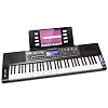 RockJam RJ461 61 Toetsenbord Piano met toonhoogte bocht Bladmuziekstandaard Piano Note Sticker Voeding en gewoon pianotoepassing