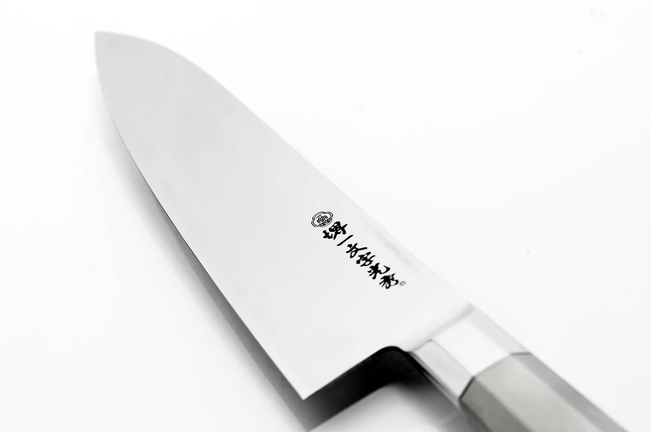 Amazon | 堺一文字光秀 洋包丁 全鋼 オール ステンレス 一体型 煌 